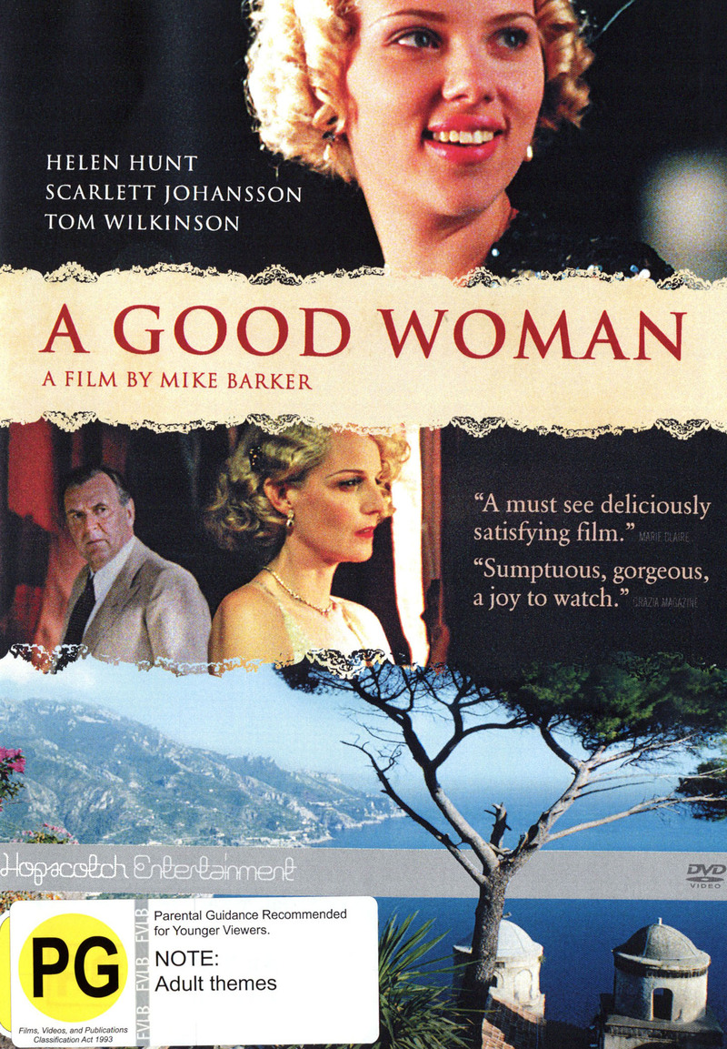 Good Woman, A on DVD