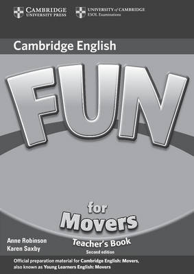 Fun for Movers Teacher's Book by Anne Robinson image
