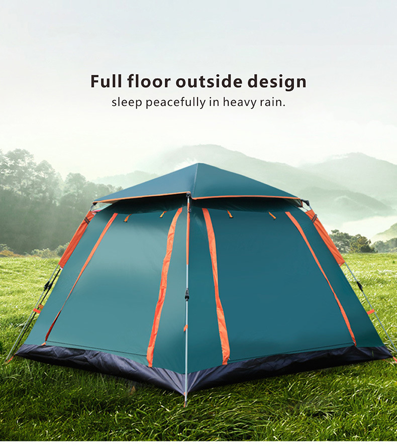 2-3 Person Instant Camping Tent - Waterproof and UV Protection UPF 50+