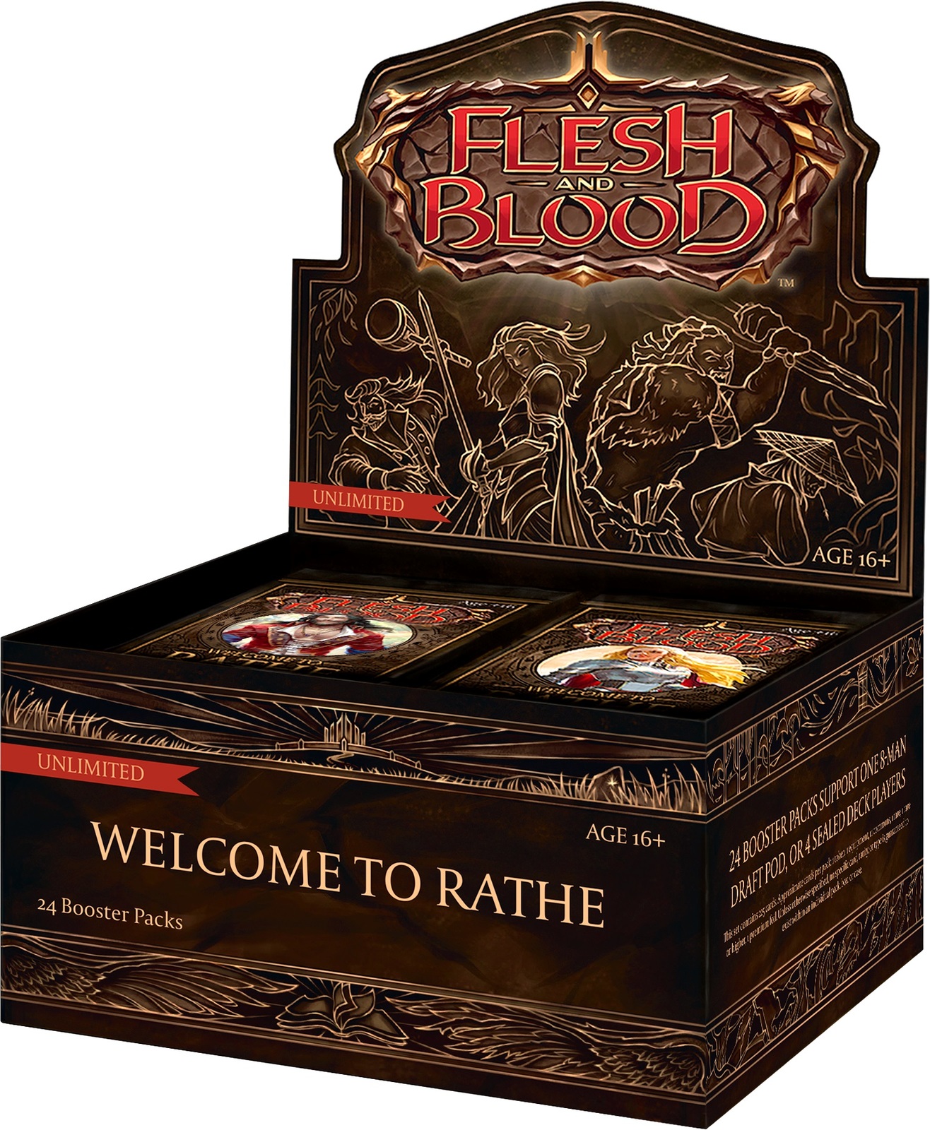 Flesh and Blood TCG: Welcome to Rathe Booster Box (Unlimited) image