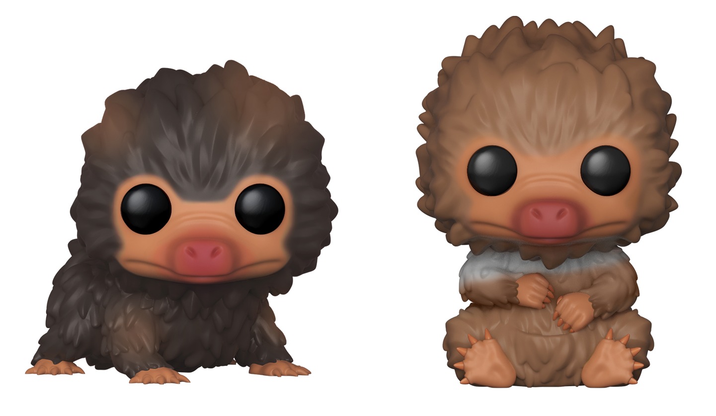 Fantastic Beasts 2 - Baby Nifflers (Brown & Tan ) Pop! Vinyl 2-Pack image