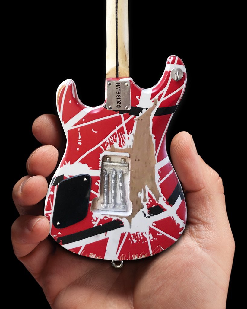 Axe Heaven: Miniature Replica - Eddie Van Halen Guitar (EVH 5150) image