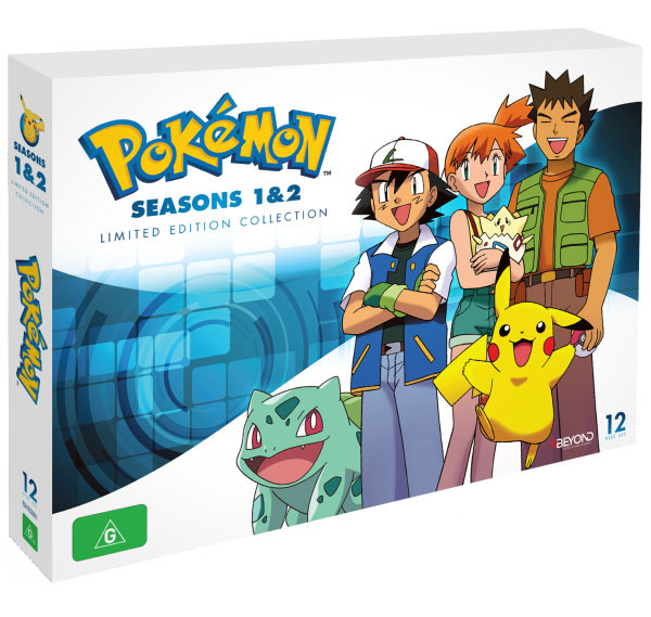 Pokemon Seasons 1 & 2 DVD Buy Now at Mighty Ape Australia