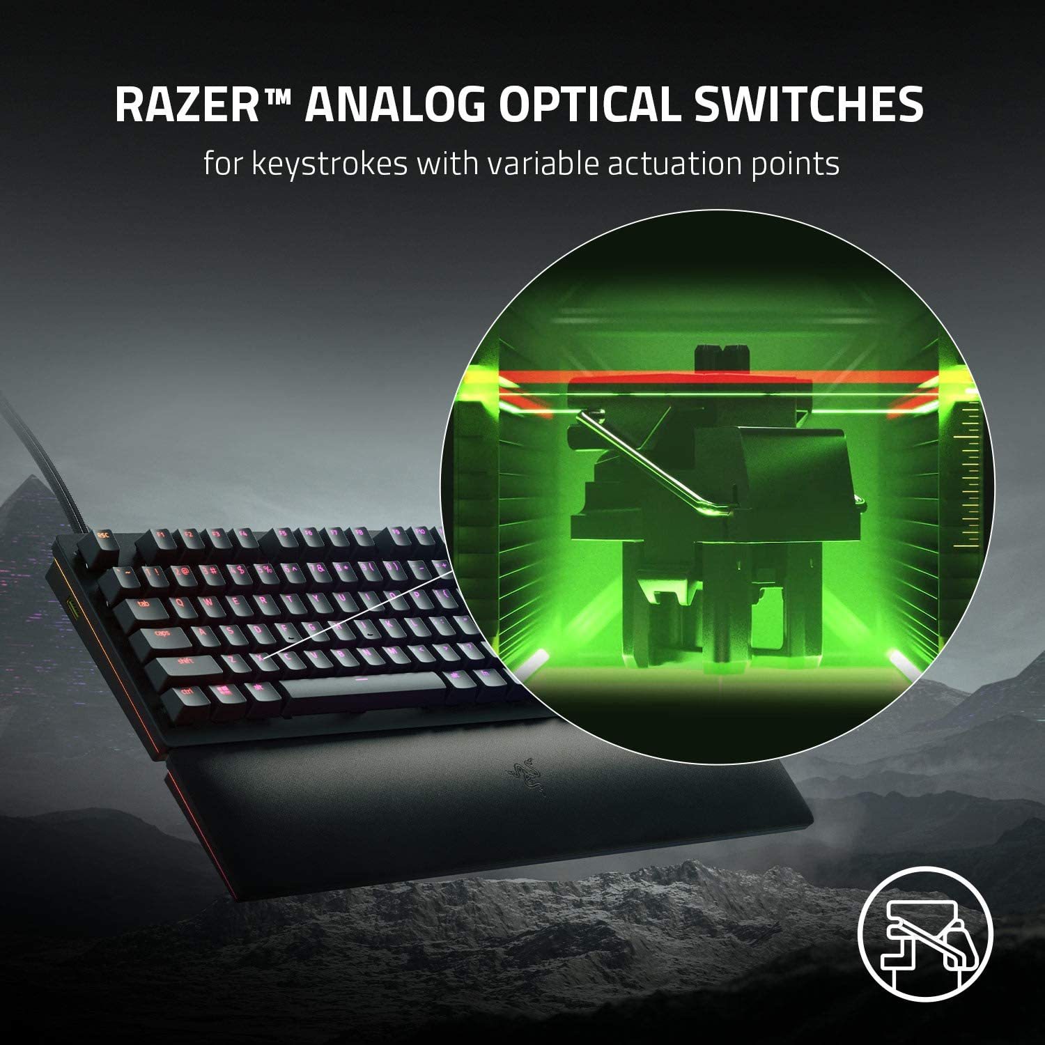 Razer Huntsman V2 Analog Optical Gaming Keyboard image