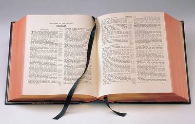 KJV Lectern Edition with Apocrypha Black imitation leather A291: Authorized King James Version Lectern Bible with Apocrypha image
