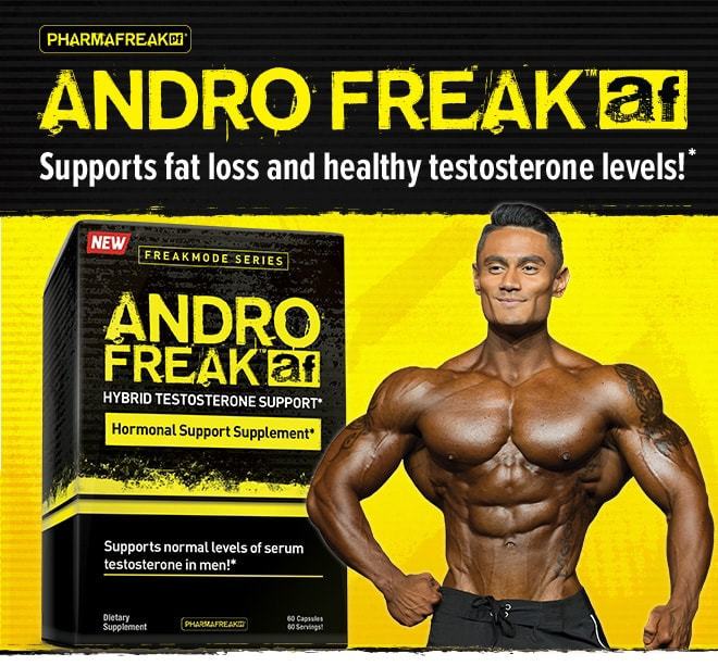 Pharma Freak: Andro Freak Testosterone Support (60 Caps)