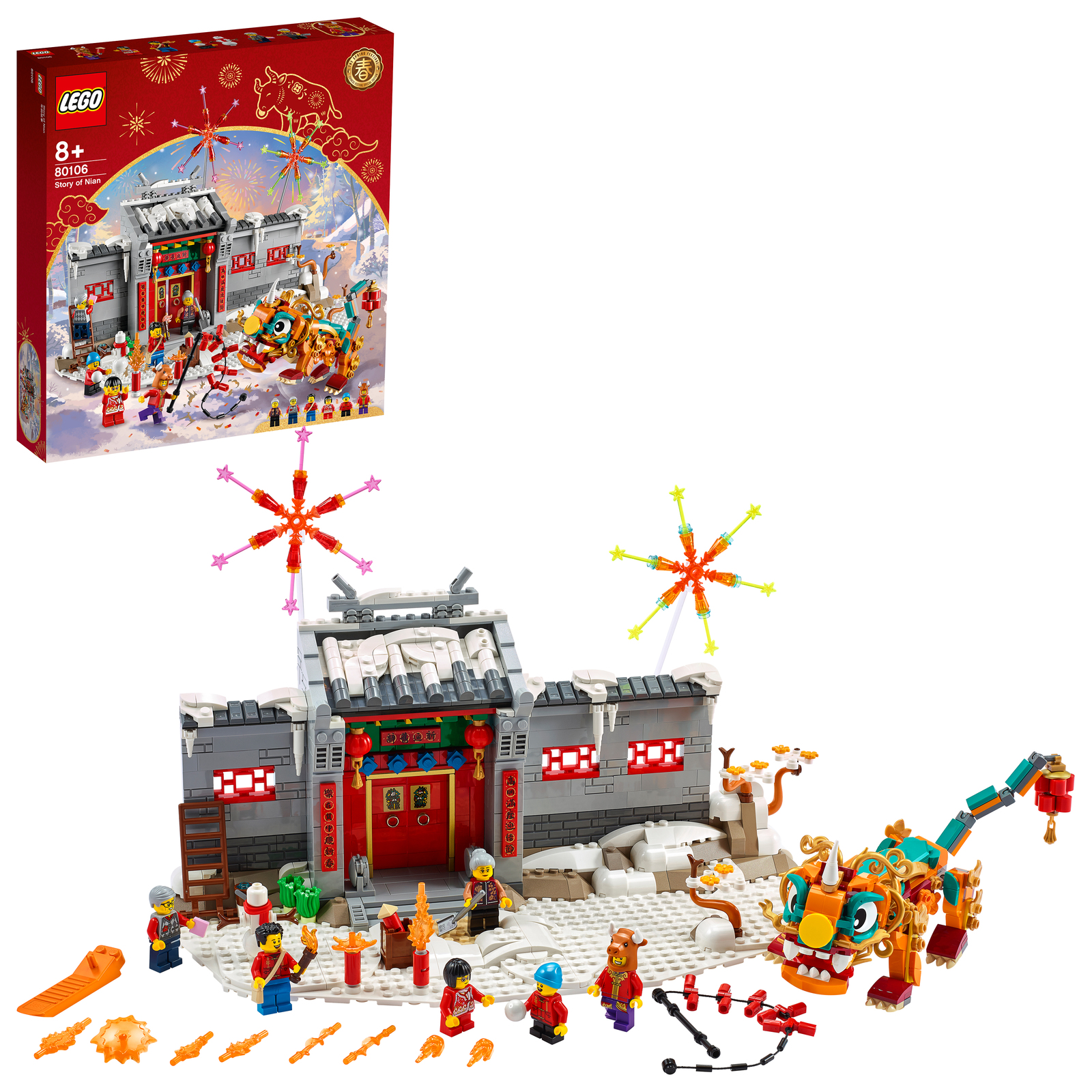 LEGO Festivals: Lunar New Year - Story of Nian (80106) image
