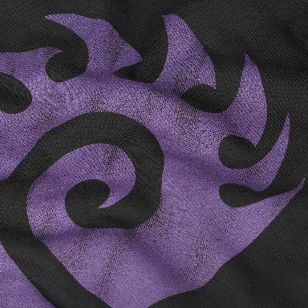 StarCraft II Heart of the Swarm Zerg Vintage Logo Zip-up Hoodie (Small) image