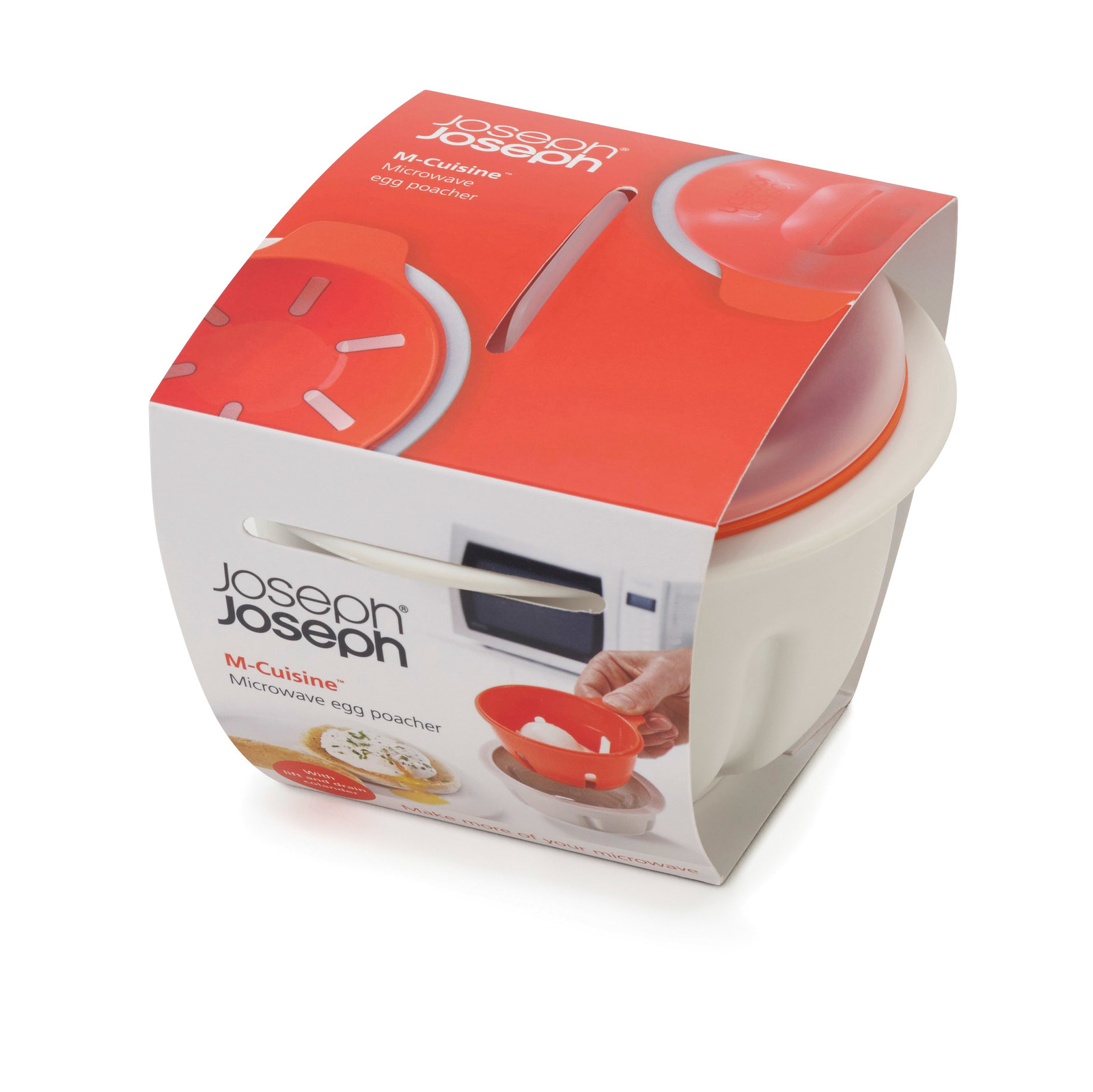 Joseph Joseph MCuisine Microwave Egg Poacher Single at Mighty Ape NZ