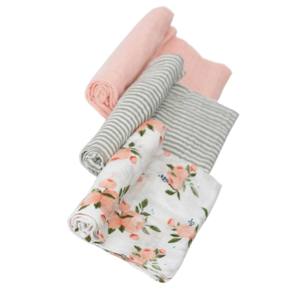 little unicorn swaddle set