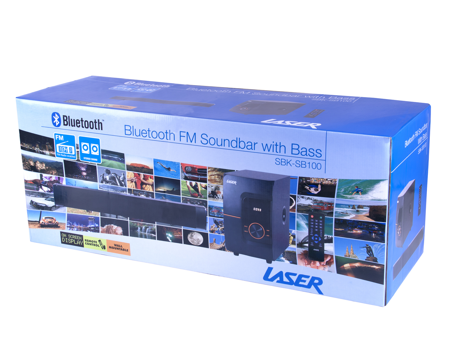 laser bluetooth soundbar