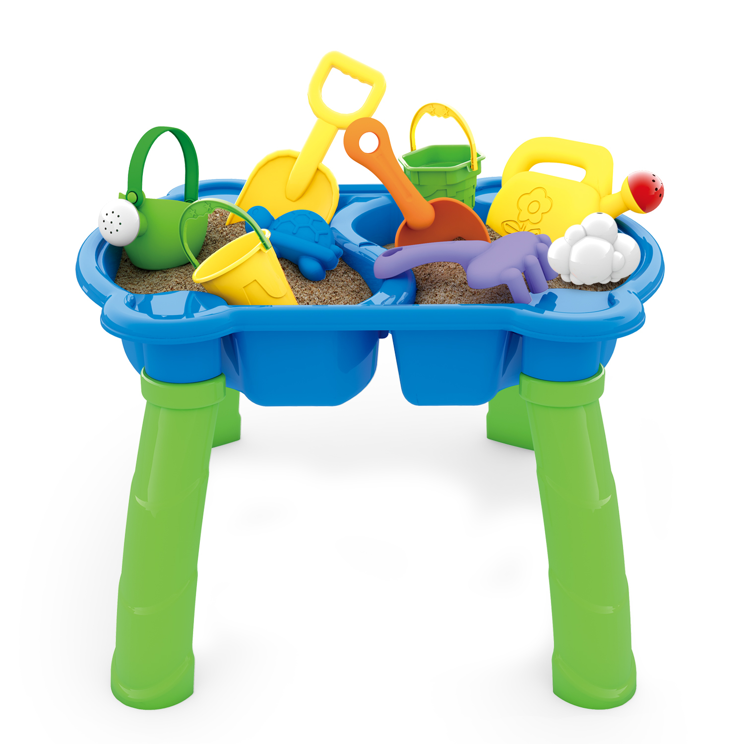 Sand Play Table & Toys 9 piece set Toy at Mighty Ape NZ