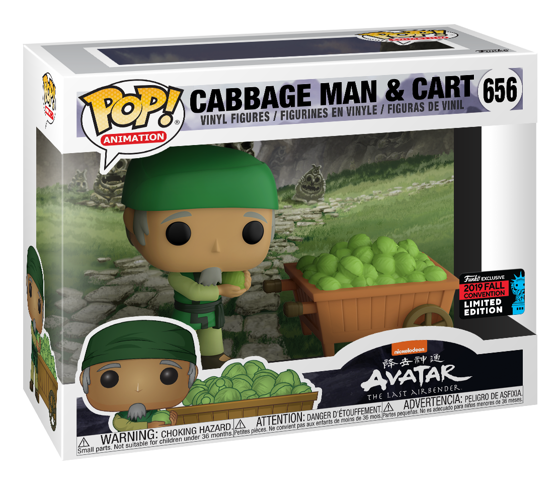 Avatar: Cabbage Man & Cart - Pop! Vinyl 2-Pack image