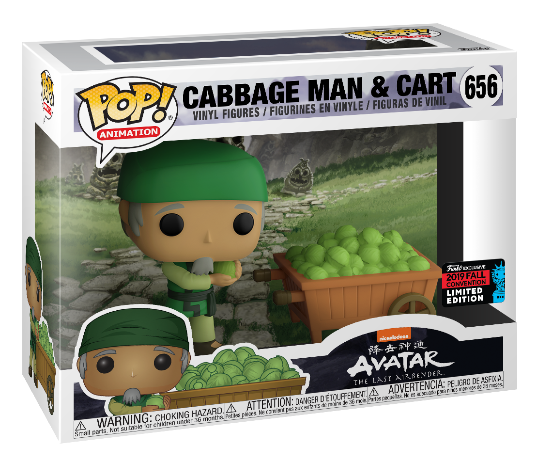 Avatar: Cabbage Man & Cart - Pop! Vinyl 2-Pack