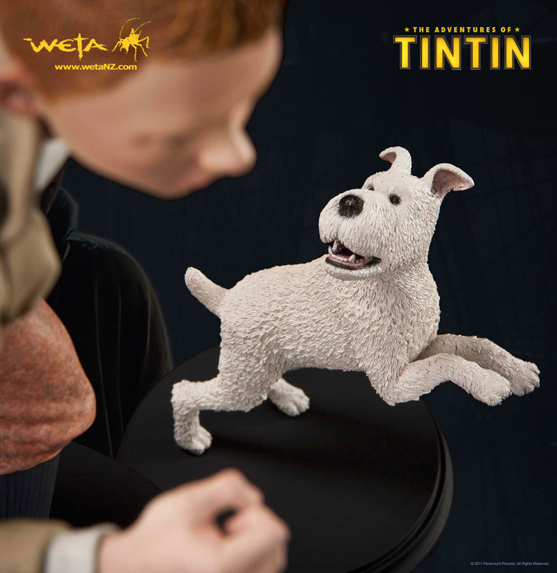 The Adventures of Tintin - Tintin and Snowy Statue