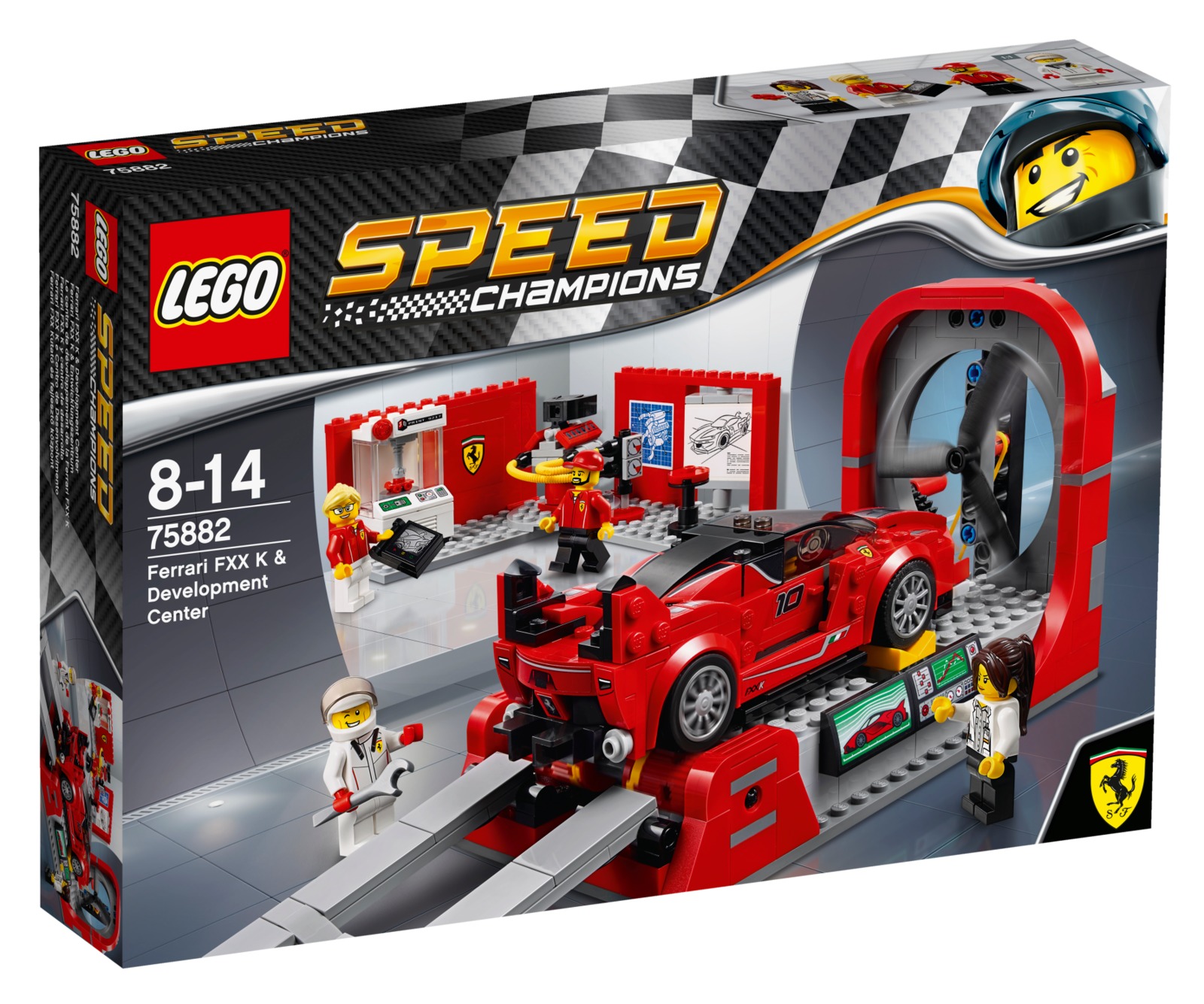 LEGO Speed Champions: Ferrari FXX K & Development Center (75882) image