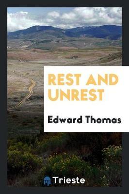 Rest and Unrest by Edward Thomas image