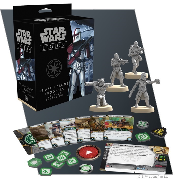 Star Wars Legion: Phase I Clone Troopers Upgrade Expansion image