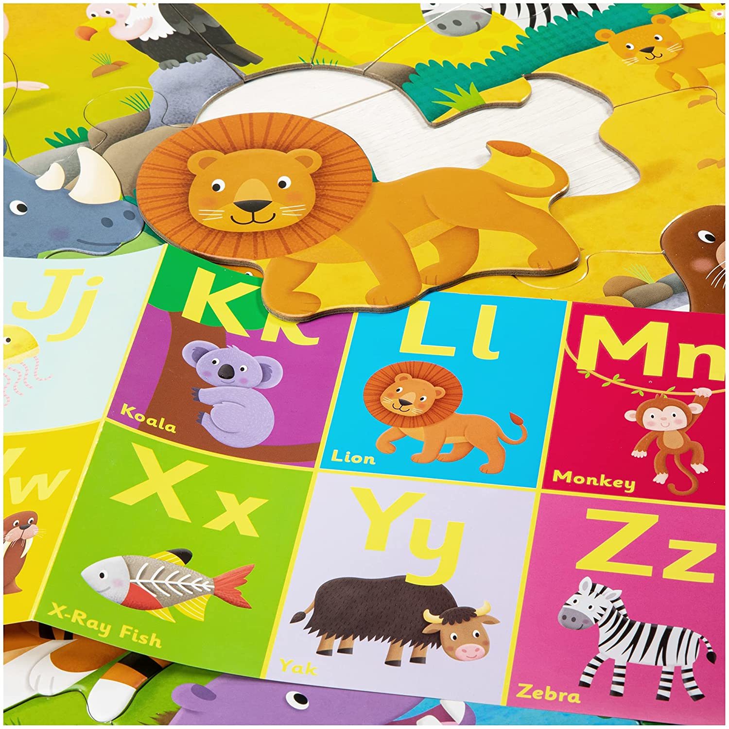 Buy Galt Giant Floor Puzzle Alphabet Animals at Mighty Ape NZ