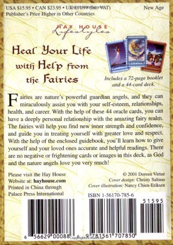 Healing with the Fairies Oracle Cards (Deck & Booklet) by Doreen Virtue image