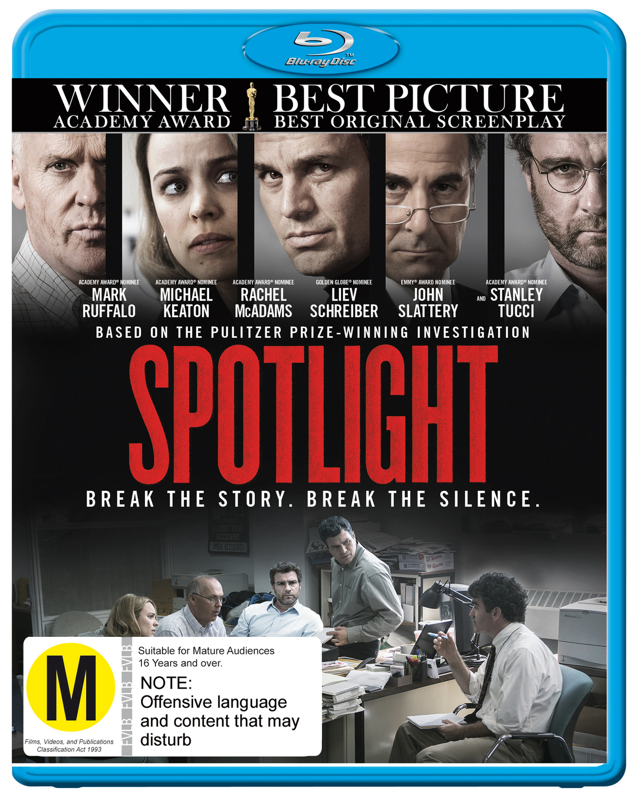 Spotlight Bluray Buy Now at Mighty Ape NZ