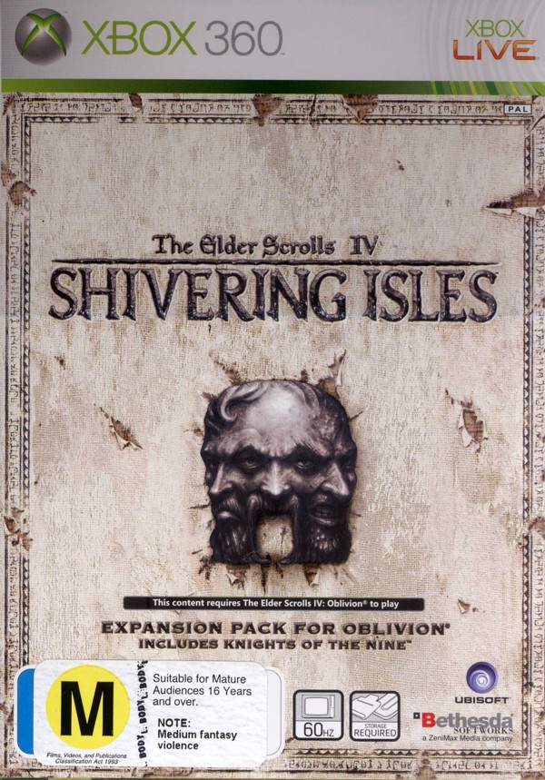 Elder Scrolls IV: Oblivion Shivering Isles for Xbox 360 image