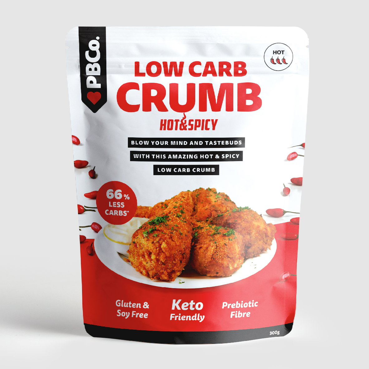 PBCo: Low Carb Crumb - Hot & Spicy image