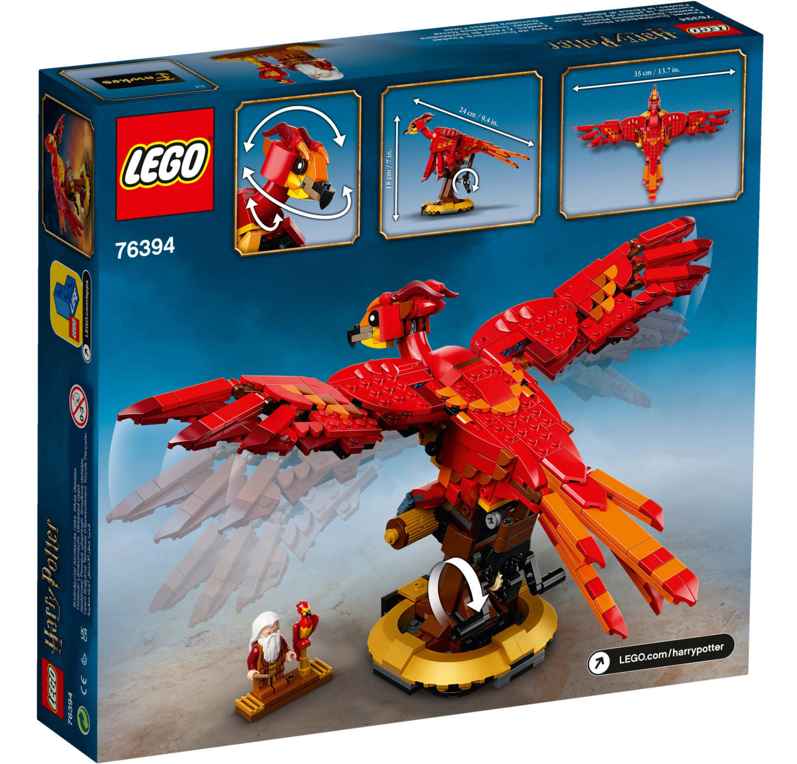 LEGO Harry Potter: Fawkes, Dumbledore’s Phoenix (76394)