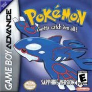 Pokemon Sapphire on GBA