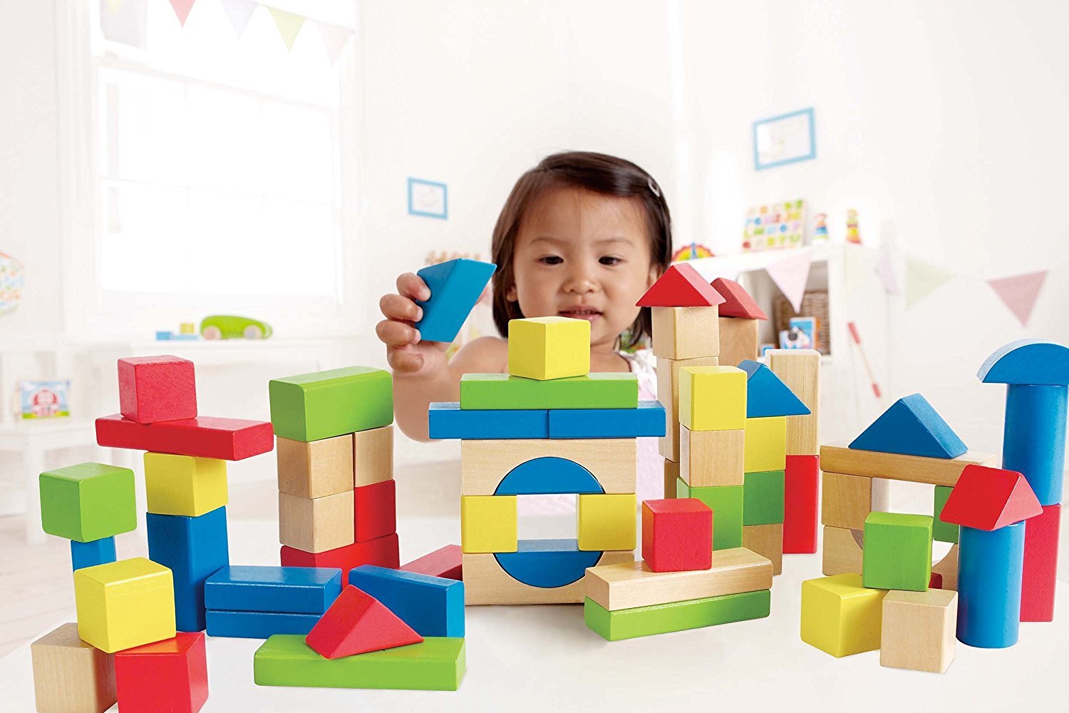 Hape: Wooden Building Block Set image