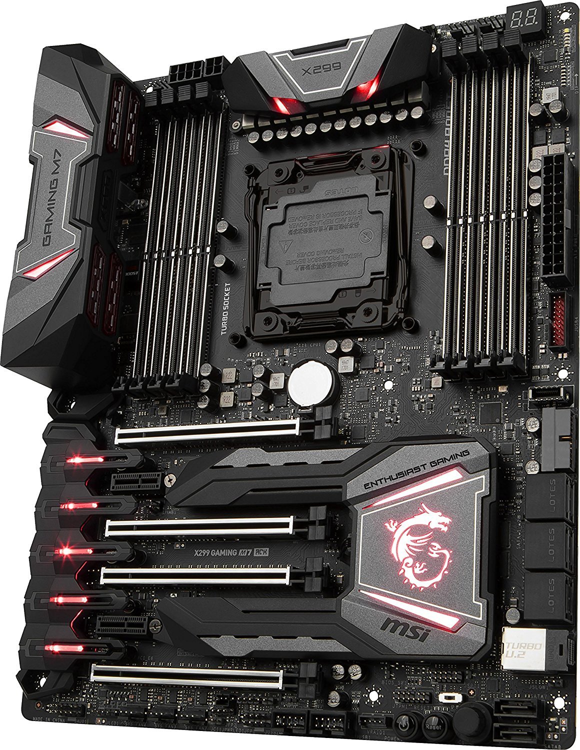 MSI X299 Gaming M7 AC-WIFI Motherboard image