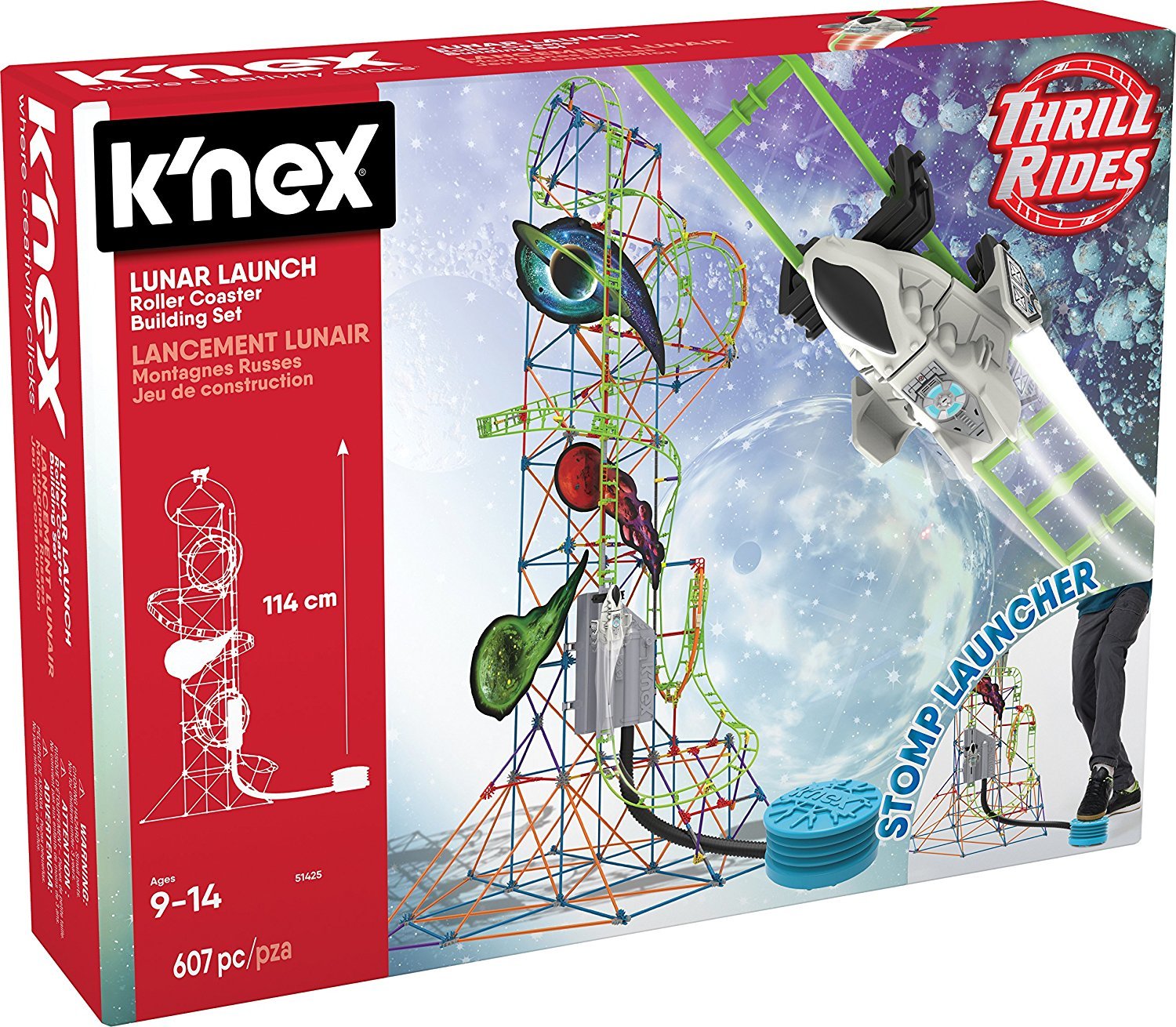 K'NEX: Thrill Rides - Lunar Launch Roller Coaster