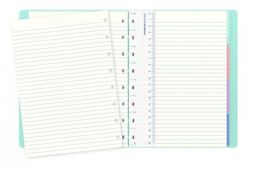 Filofax - A5 Classic Pastels Notebook - Duck Egg image