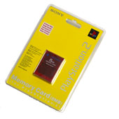 Sony PS2 8MB Memory Card: Crimson Red for PS2 Sony PS2 8MB Memory Card: Crimson Red for PS2