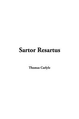 Sartor Resartus by Thomas Carlyle image