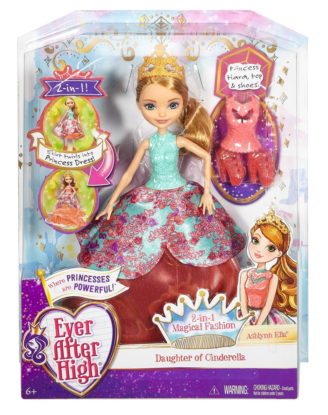 Ever After High: Ashlynn Ella - 2-in-1 Magical Fashion Doll image