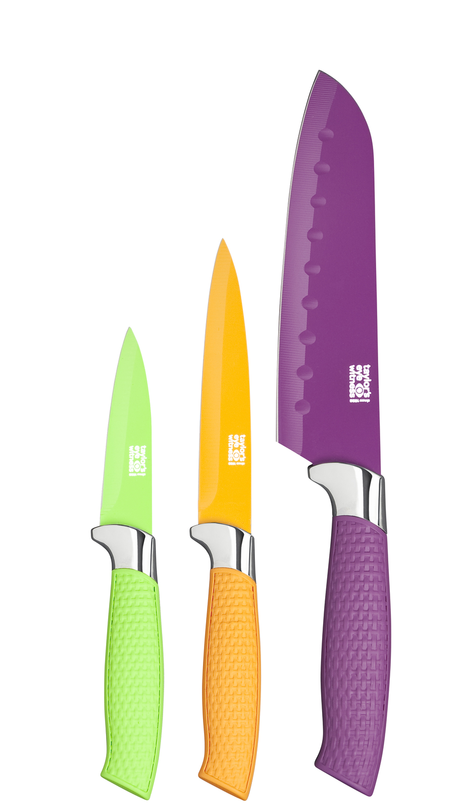 Taylor's Eye Witness 3pc Colourful Knife Set image