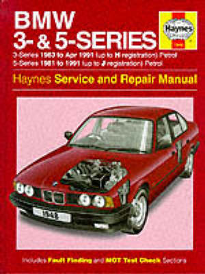 BMW 3 and 5 Series Service and Repair Manual by A.K. Legg image