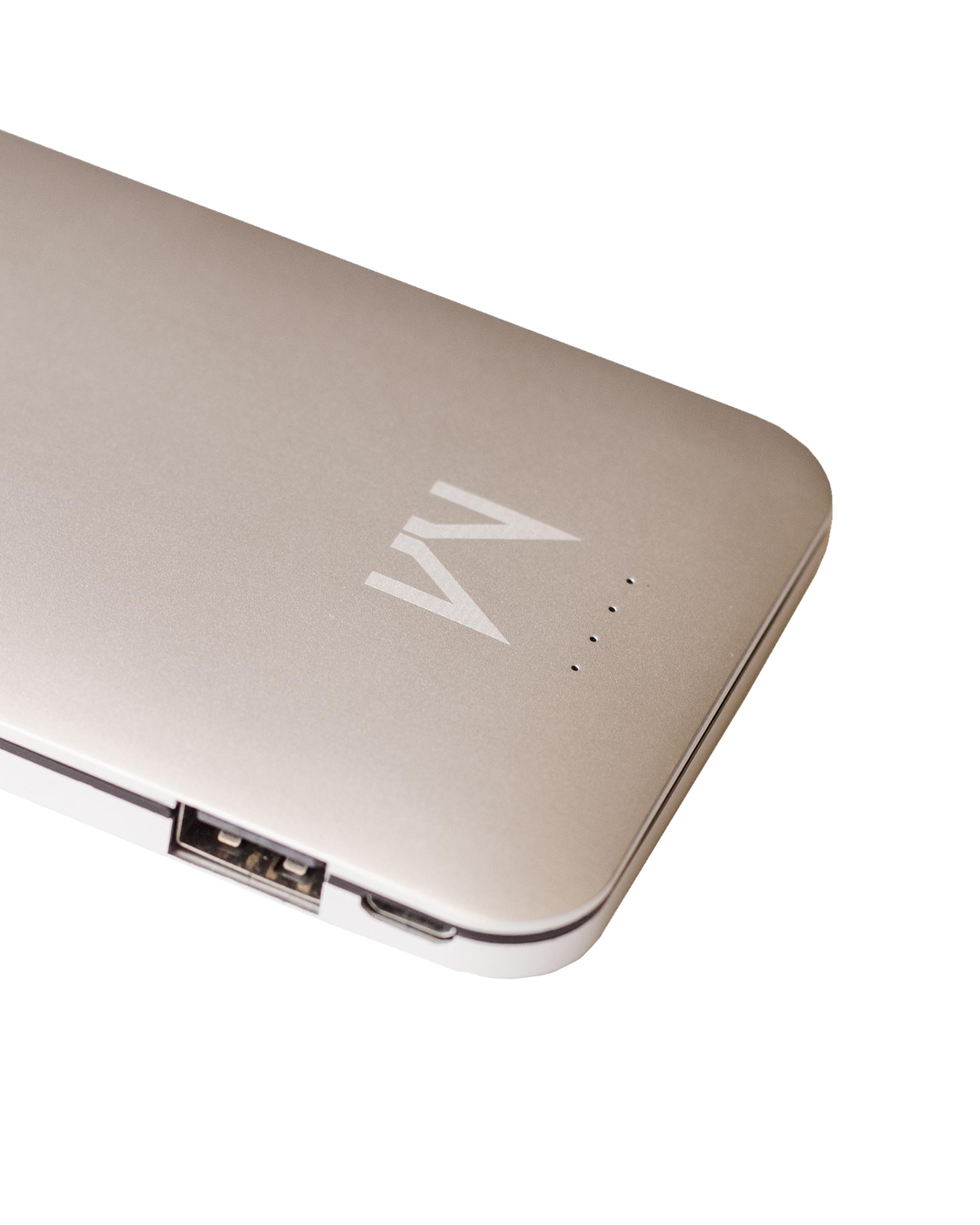 Moyork LUMO 5000 mAh Power Bank - Coin Silver image