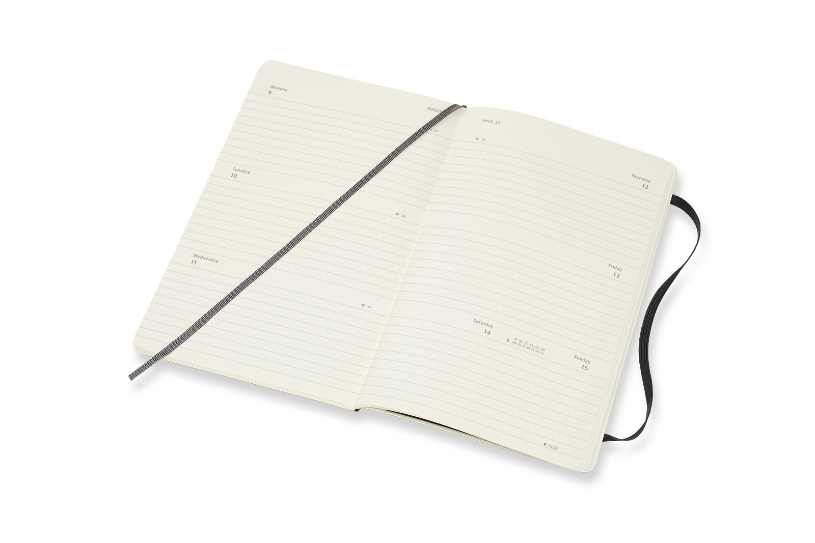Buy Moleskine 2022 Diary Large Soft Cover 12 Month Horizontal Weekly