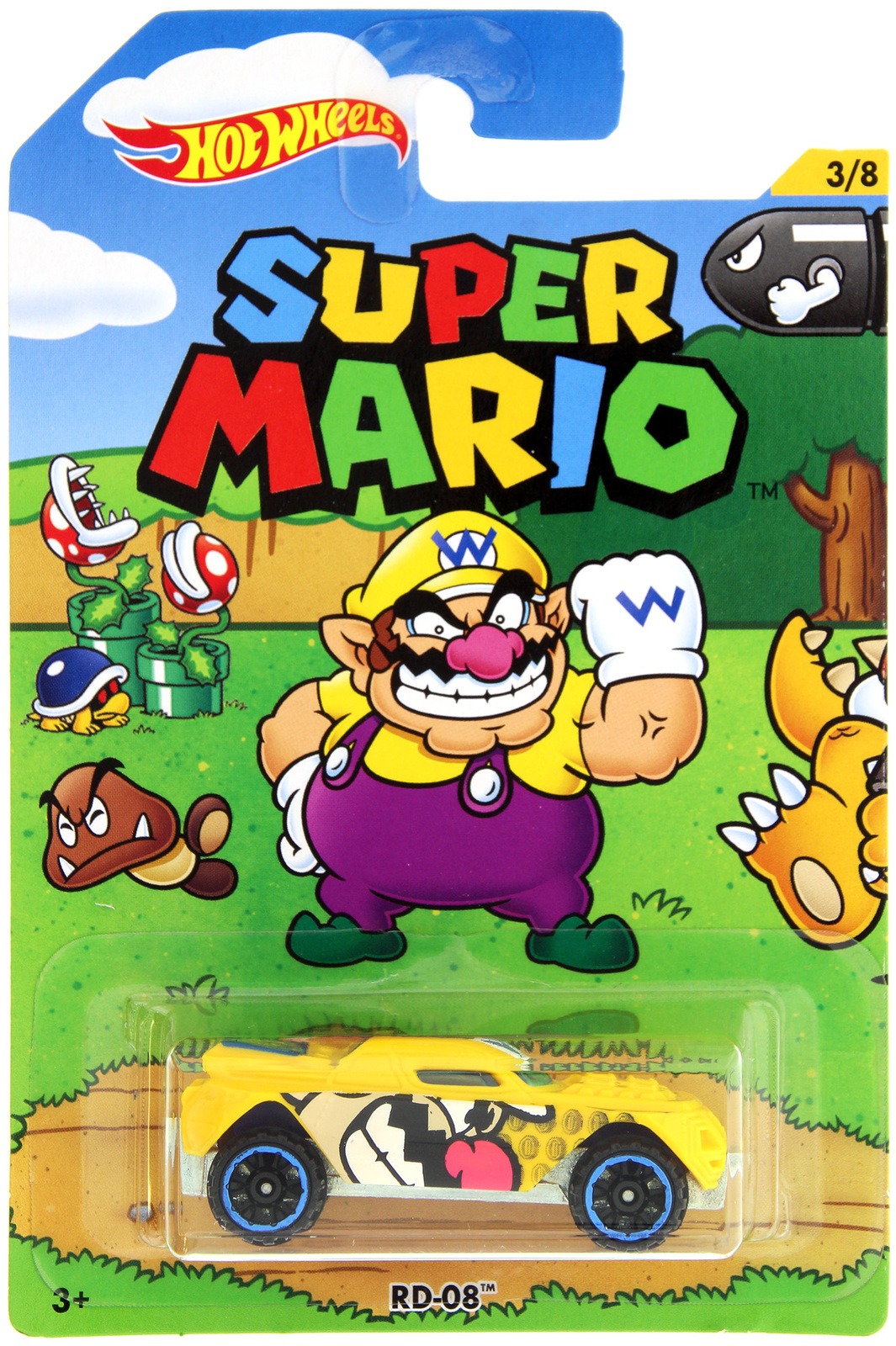 mario bros hot wheels