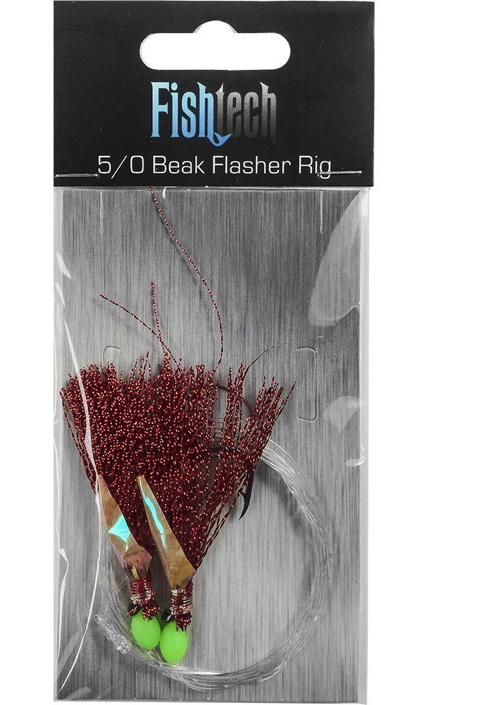 Fishtech 5/0 Beak Economy Flasher Rig image