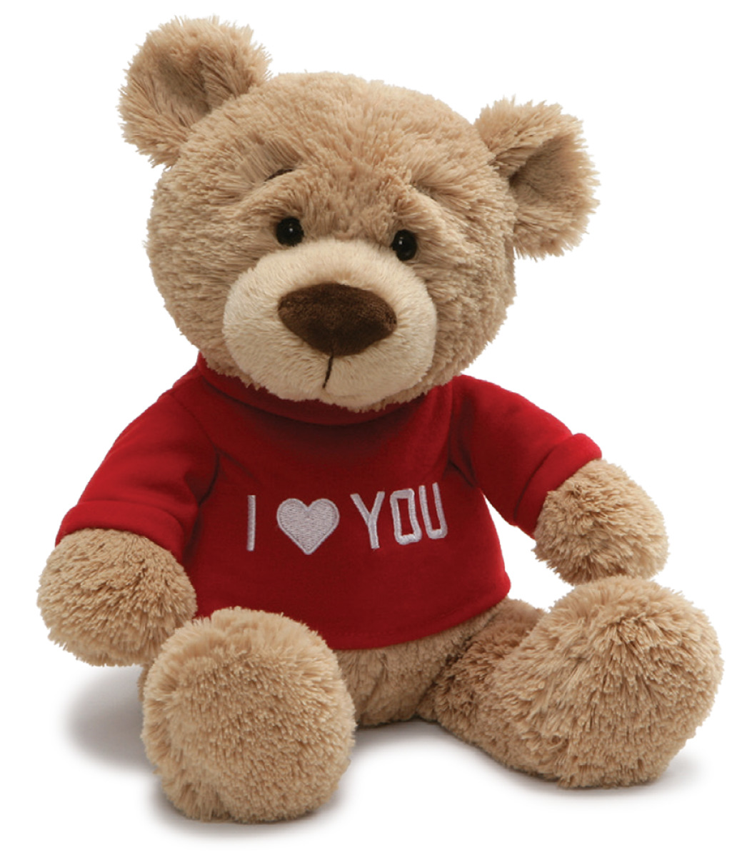 Gund: I Love You T-Shirt - 13" Valentines Bear image