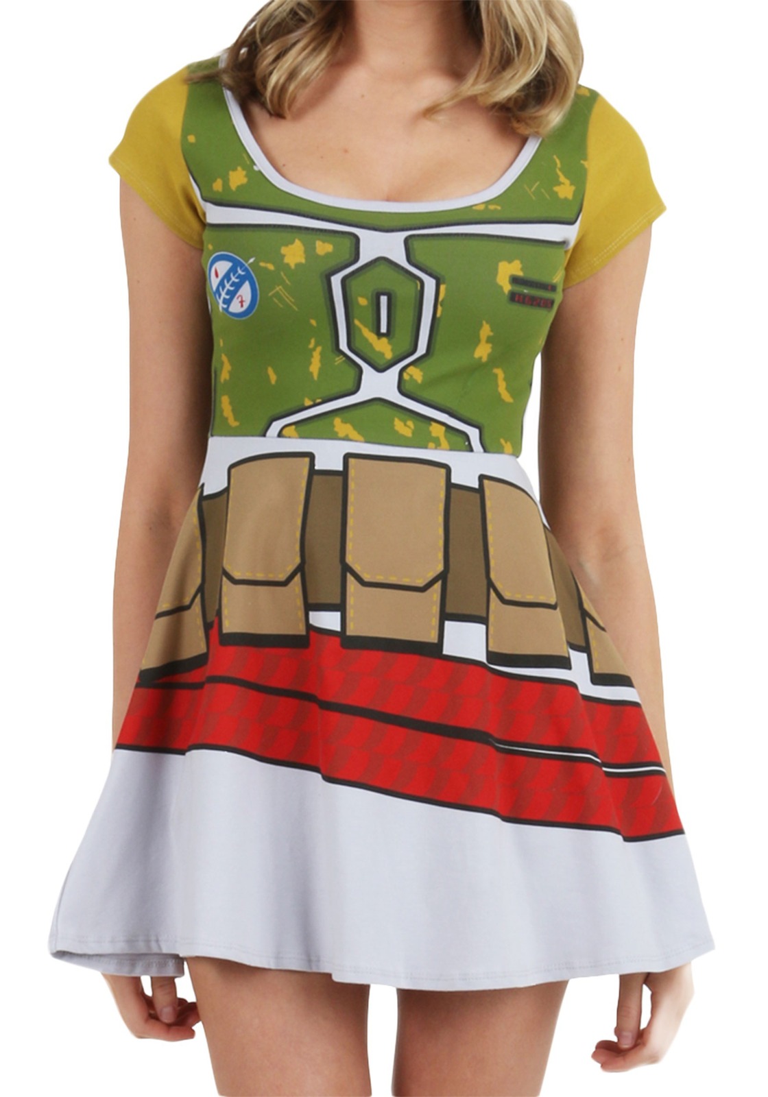 Star Wars Boba Fett Skater Dress (Medium) image