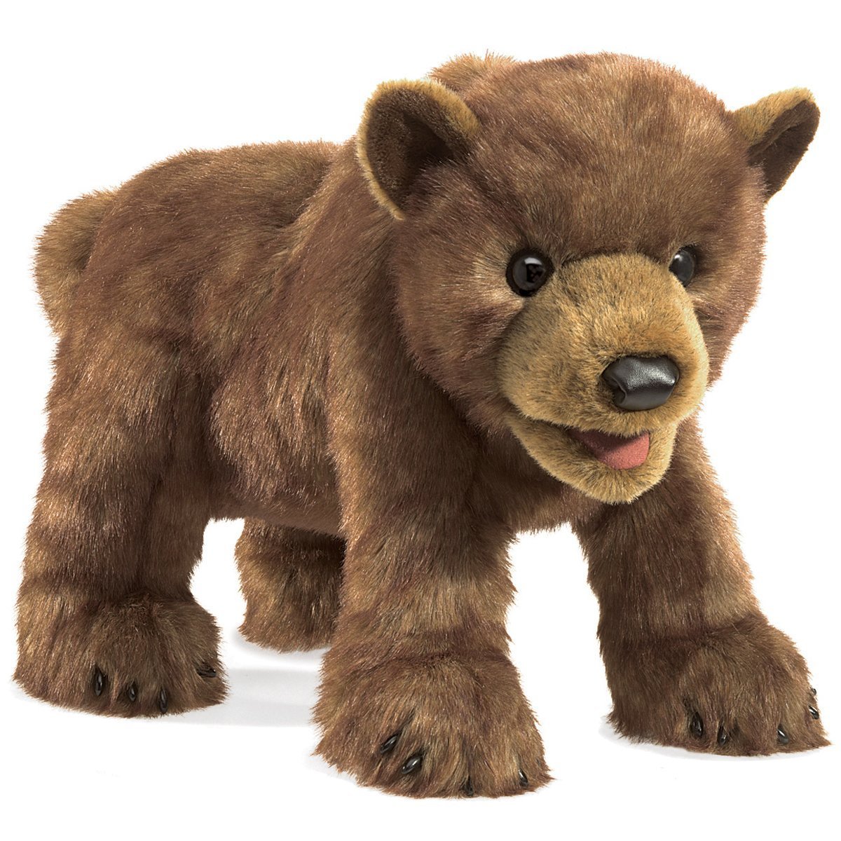 Folkmanis Hand Puppet - Brown Bear Cub image