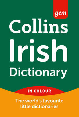 Collins Gem Irish Dictionary on Paperback by Collins Dictionaries