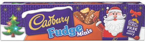 Cadbury Fudge Minis Tube (72g)