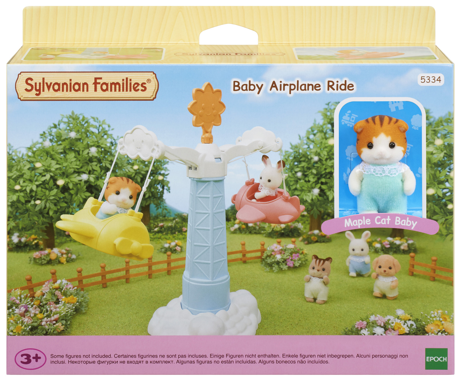 sylvanian families baby airplane ride