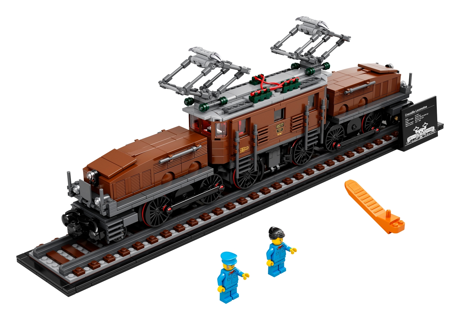 LEGO Creator: Crocodile Locomotive (10277) image