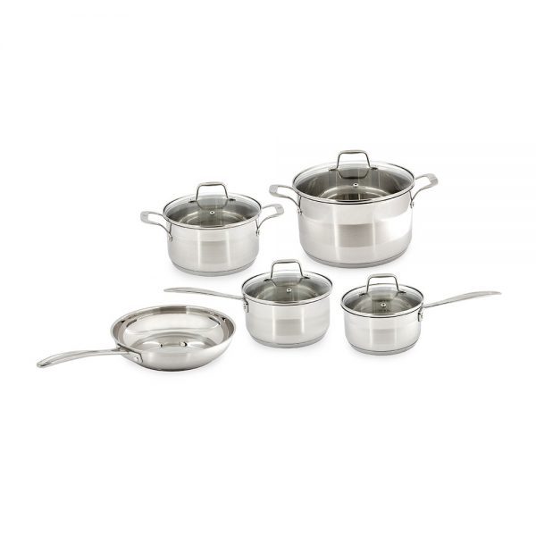 Westinghouse Stainless Steel Pot & Pan Set at Mighty Ape NZ